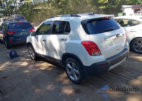 2015 Chevrolet Trax Ltz z USA, uszkodzony, nr VIN KL7CJTSB0FB060820